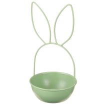 gjenstander Kaninblomsterpotte, dekorativ påskepynt til stuen, 34 cm