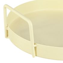 gjenstander Rundt brett til spisestue, bomiljø og dekorasjon, 22 cm