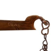gjenstander Skala-dekorasjon i nostalgisk design for kjøkken og stue, vintage-stil, 58 cm