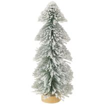 gjenstander Mini juletre LED julegran snødekt 40 cm