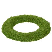 gjenstander Mosekrans som en allsidig base for kreative blomsterdekorasjoner og dekorasjonsideer, 20 cm, 4 stk.