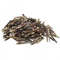 gjenstander Dekorative skjell Urchin Spines, kråkebolle pigger, maritim dekorasjon L3–8cm 450g