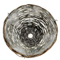 gjenstander Kurvlampe natur Ø30cm