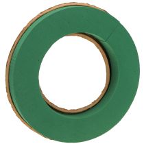 gjenstander Våt blomsterskumkransbunn av papp Ø25 cm 2 stk