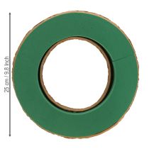 gjenstander Våt blomsterskumkransbunn av papp Ø25 cm 2 stk