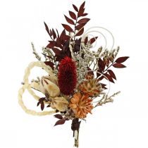 gjenstander Naturlig topping gravdekorasjoner begravelsesblomster 3-fold assortert 24 stk