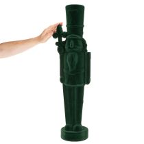 gjenstander Nøtteknekkerfigur, stående, juledekorasjon, flokket, 77 cm