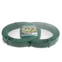 gjenstander Blomsterskum bilarrangement dobbel ring 55×39cm H6cm 1 stk