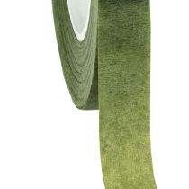 gjenstander OASIS® Flower Tape, selvklebende blomstertape, mosegrønn B13mm L27,5cm 2 stk.