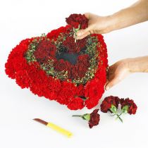 gjenstander OASIS® Biolit® hjerte stort 34cm 2 stk