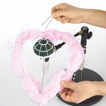 gjenstander Blomsterskum brudebukettholder Ø8cm 6 stk