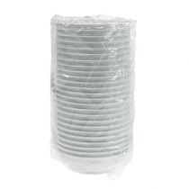 gjenstander OASIS® Juniorskål 12cm hvit 25 stk