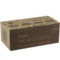 gjenstander Oasis NatureSource Maxlife Floral Foam Murstein Brun 23×11×7,5 cm 1 stk.