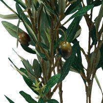 gjenstander Olivengrein kunstig dekorativ gren olivendekor 84cm