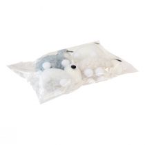 gjenstander Påskepynt sau borddekor dekorative sauefigurer 7,5cm 4 stk