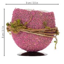 gjenstander Dekorativ skål med påskeegg til vår- eller påskeborddekorasjon, 9 cm, 4 stk.