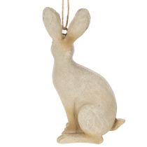 gjenstander Påskeharefigur til oppheng påskepynt polyresin H9,5cm 4stk
