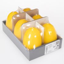 gjenstander Påskeegglys til påskepynt i stuen, attraktivt og perfekt til påske, 9 cm, 20 timer, 6 stk.