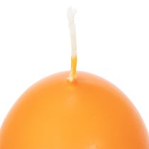 gjenstander Eggformet lys til påskedekorasjon, perfekt påskestemning i huset, 9 cm, 20 timer, 6 stk.