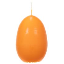 gjenstander Eggformet lys til påskedekorasjon, perfekt påskestemning i huset, 9 cm, 20 timer, 6 stk.