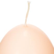 gjenstander Påskelys, eggformet, eggformede påskelys, ferskendesign, Ø6 cm, H9 cm, 6 stk.