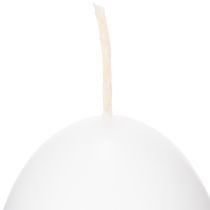 gjenstander Påskelys, eggformede, spesielle lys til påske, hvite, 9 cm, 6 stk.