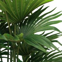 gjenstander Palm dekorativ vifte palm kunstige planter potte grønn 80cm