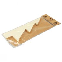 gjenstander Papir juletre papir juletre krem gull H30cm