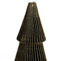 gjenstander Papir Juletre Gran Tree Small Black H30cm