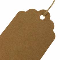 gjenstander Gavelapp papirskilt 9,5/8cm 100 stk