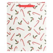 gjenstander Papirpose gavepose candy canes 26×10×32cm 2stk