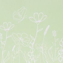 gjenstander Gavepose med blomsterdesign, liten gavepose til spesielle anledninger, 12 cm, 12 stk.