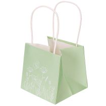 gjenstander Gavepose med blomsterdesign, liten gavepose til spesielle anledninger, 12 cm, 12 stk.