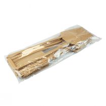 gjenstander Papirposer håndtak plantepapir natur 11,5×11,5×18,5cm 8 stk.