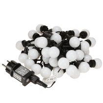 gjenstander Festbelysning LED kulelyskjede varmhvit L735cm