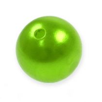 gjenstander Deco perler Ø2cm eplegrønne 12p