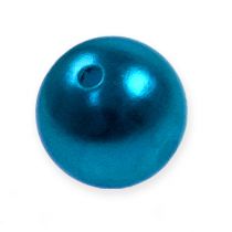 gjenstander Deco perler Ø2cm blå 12p