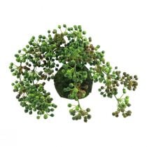 Perlestreng kunstig mose ball kunstige planter grønn 38cm