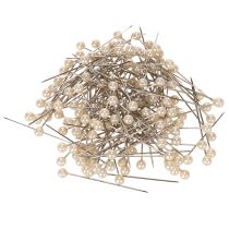 gjenstander Perlehodepinner Ø4mm 40mm Champagne