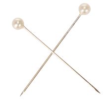 gjenstander Perlehodepinner Ø4mm 40mm Champagne