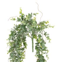 gjenstander Kunstig eukalyptuskrans hengende plante for innendørs og utendørs hjemmedekorasjon, 92 cm