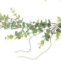 gjenstander Kunstig eukalyptuskrans hengende plante for innendørs og utendørs hjemmedekorasjon, 92 cm