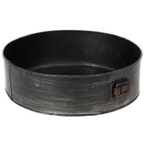 gjenstander Blomsterkasse, dekorativ bakeform, springform for planting, metalldekorasjon Ø24cm H7,5cm