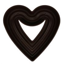 gjenstander Plantehjerte "Amora" 45cm brun, 1stk