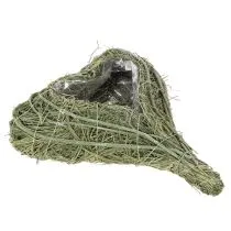 gjenstander Naturlig plantehjerte til blomsterdekorasjon med folie, 25 cm