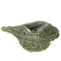 gjenstander Naturlig plantehjerte til blomsterdekorasjon med folie, 25 cm