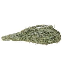 gjenstander Naturlig plantehjerte til blomsterdekorasjon med folie, 25 cm