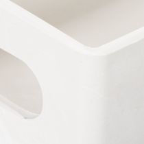 gjenstander Rektangulært brett med håndtak for oppbevaring og borddekorasjon, 32 cm