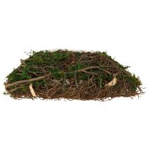 gjenstander Plantepute lianer mose planteskål naturlig 20×20×6,5 cm