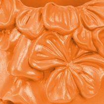 gjenstander Plantehode Plantekar Bust Plantepotte Oransje 13,5×13×14cm